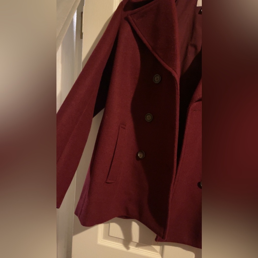 Burgundy Coat !
